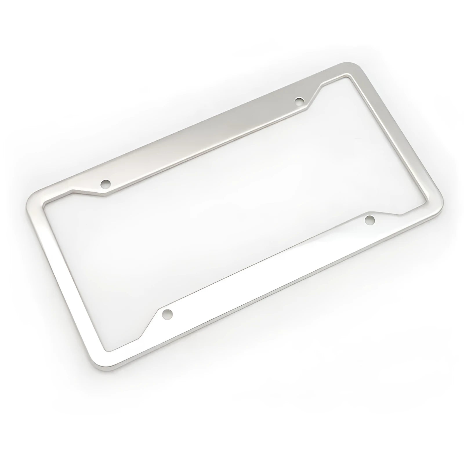 Aluminium alloy license plate frame with stainless steel in four colour options