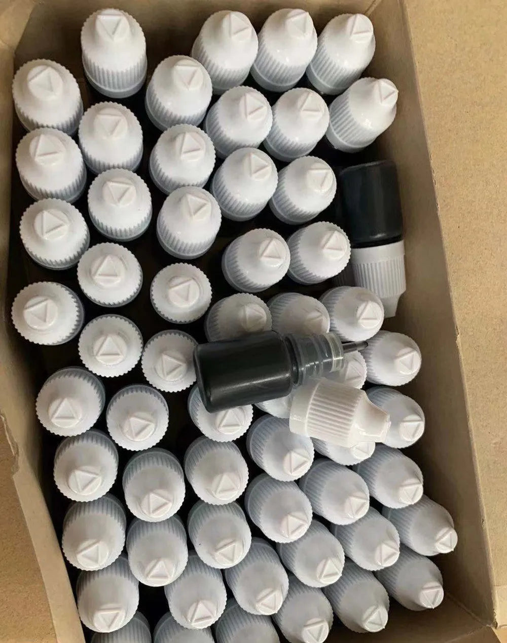 Black confidentiality seal ink in 5ml bottle for office privacy stamp applications