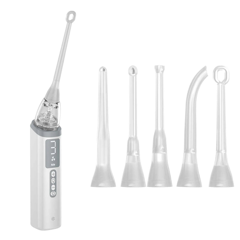 Cross-border tonsillar extractor oral cleaning tool for dental stone removal in milky white