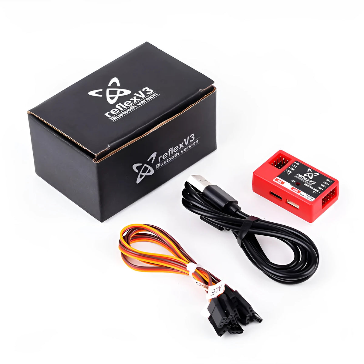 Flight Control System V3 External Gyroscope plastic gyro flight control unit in colour box packing
