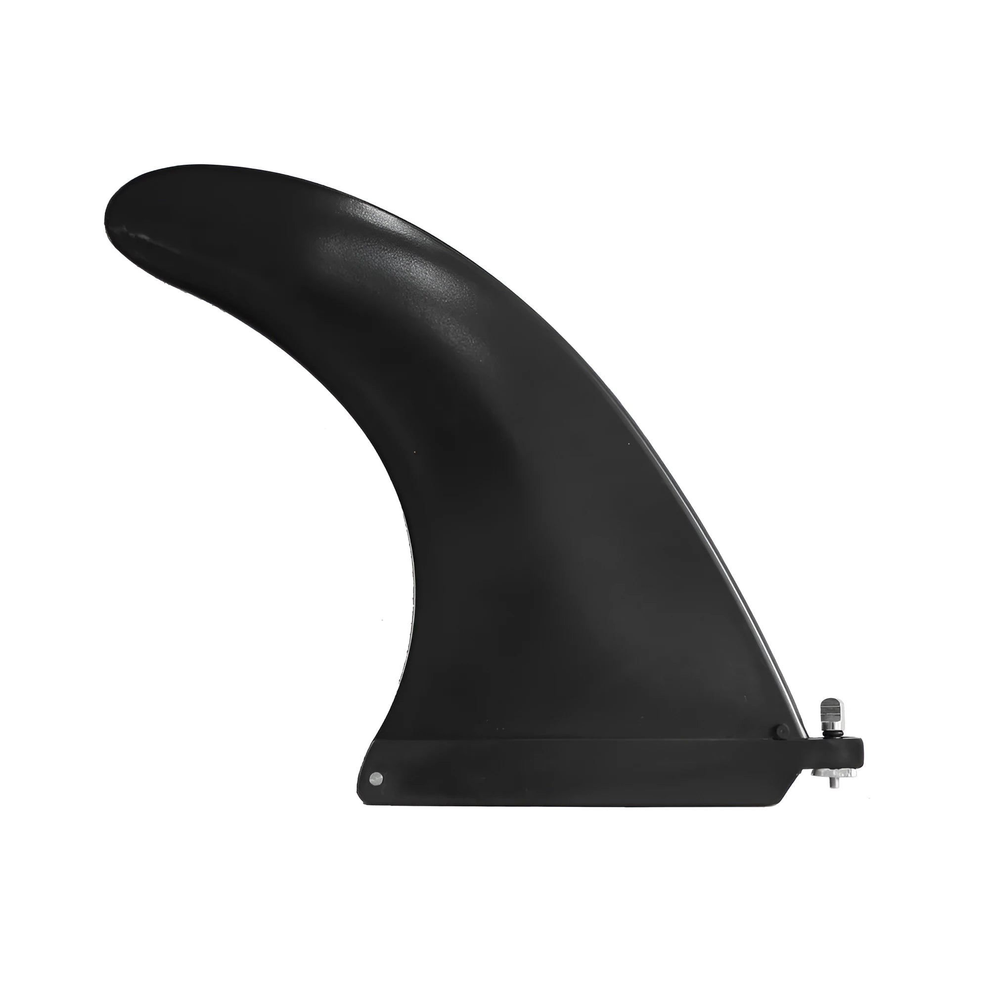 Heytur SUP paddle with large removable plastic fish fins for water dispensing, showing the complete unit.