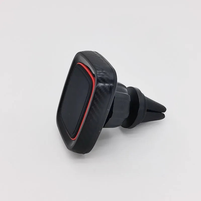 Hose black coloured universal car phone holder with long brush design for air vent or windshield mounting