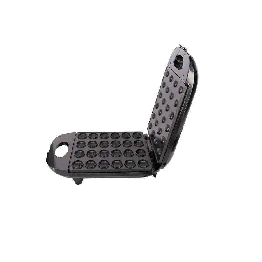 Black nut roasting machine for peanuts, hazelnuts and pine nuts with dimensions 31×26×11cm