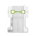 PP plastic locking plate adjustment tool for SPD-SL road cleats measuring 110mm by 290mm
