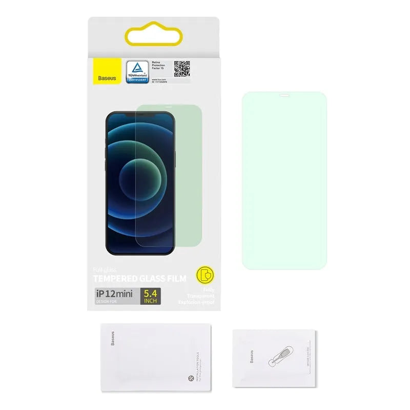 0.15mm tempered glass screen protector full coverage transparent film for iPhone 12 series