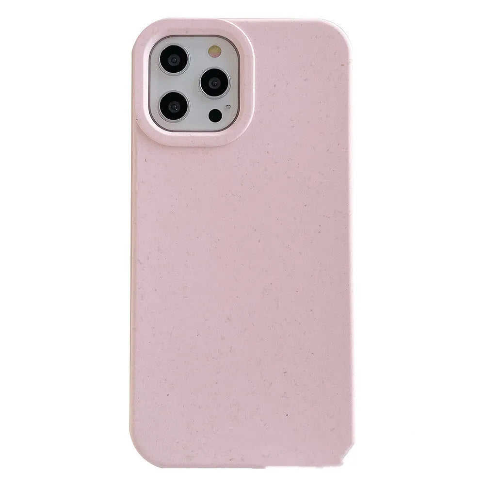 Biodegradable wheat straw fibre phone case for iPhone in multiple colour options.
