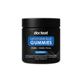 Jar of 20 methylene blue soft candy gummies, a pectin-based dietary supplement.
