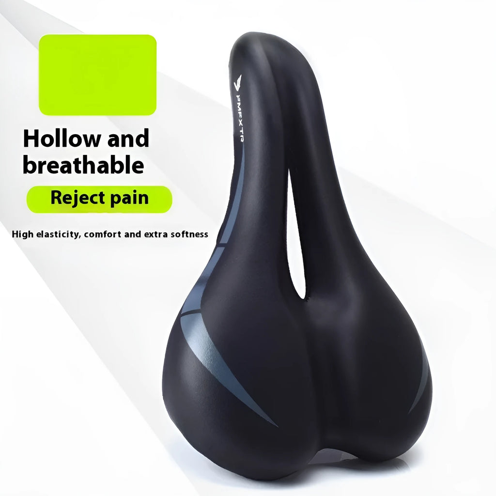 Bicycle saddle cushion cover with hollow breathable pattern, shown in colour 3147.