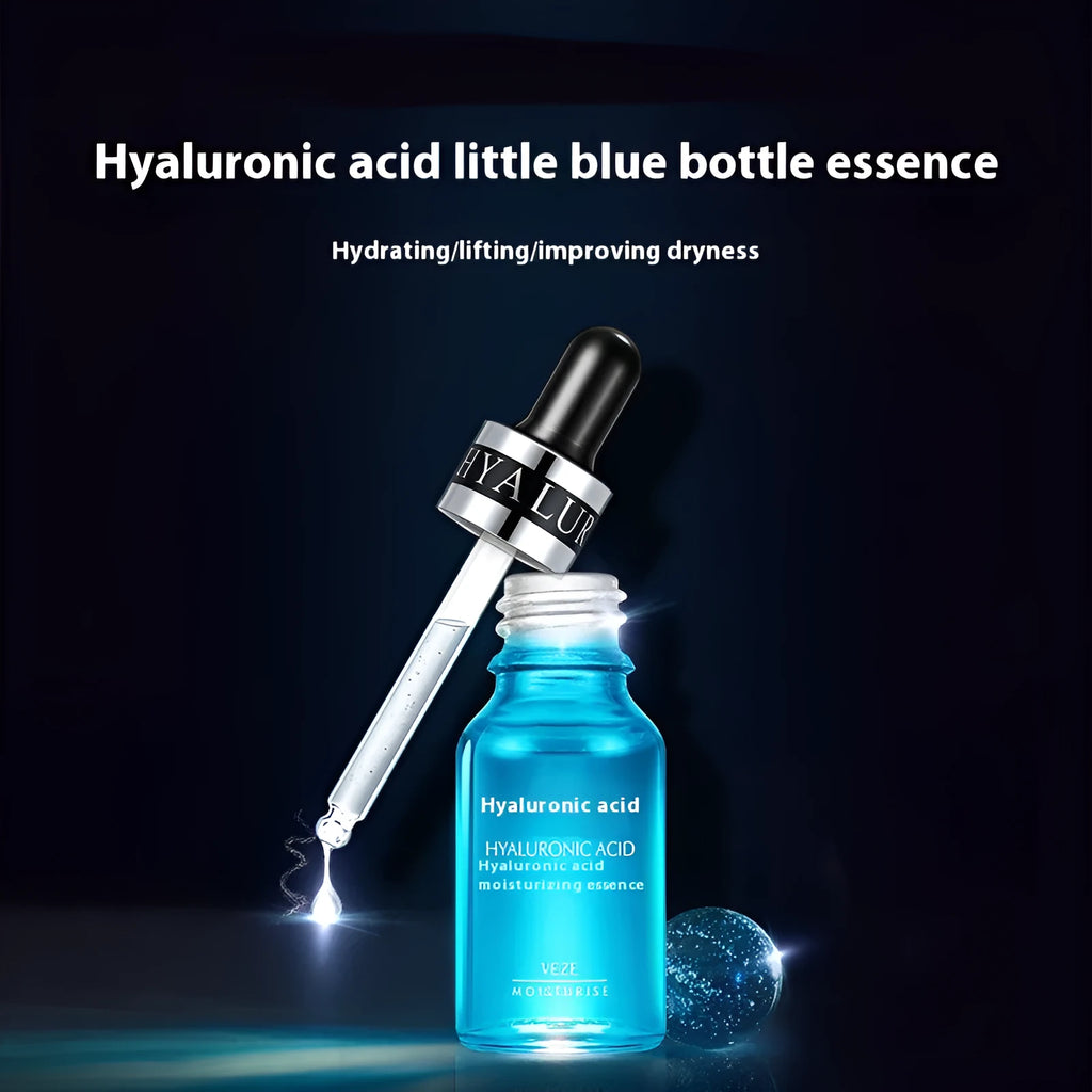 Hyaluronic acid facial essence 15ml bottle for universal skin type