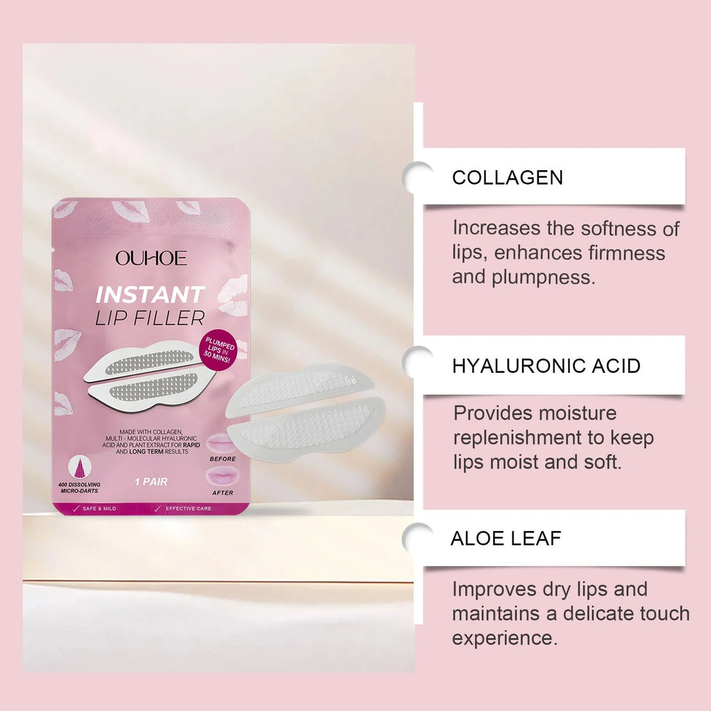 Lip nursing adhesive bandage 8x12cm silicone patch with care paste for dry cracked lips
