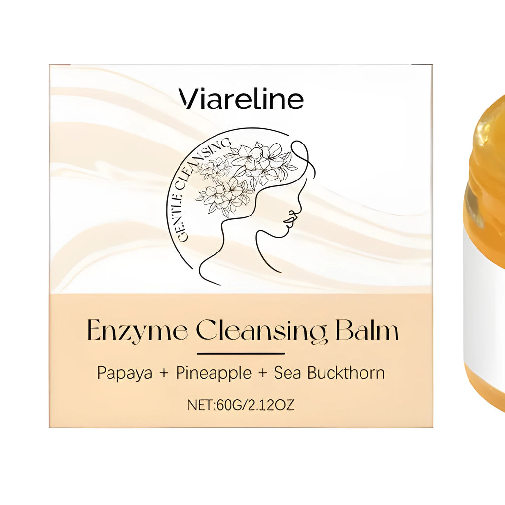 Jar of deep cleansing makeup remover cream with papaya and pineapple extract, 60G capacity.