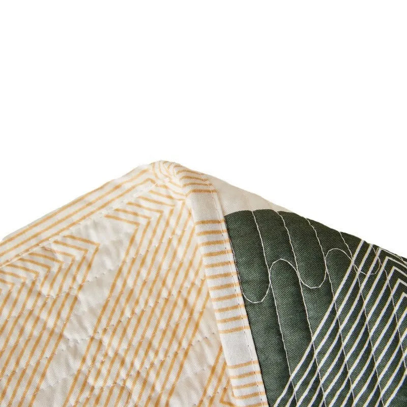 Pure cotton printed bed sheet set for 2.2 metre bed in modern simple style