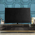 Velvet fabric TV dust cover for LCD screens, shown in multiple colour options.
