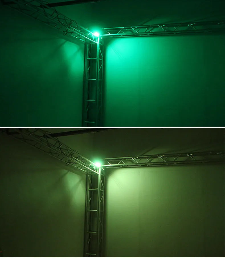 Sound control 48 LED strobe light unit with compact design for stage and club lighting