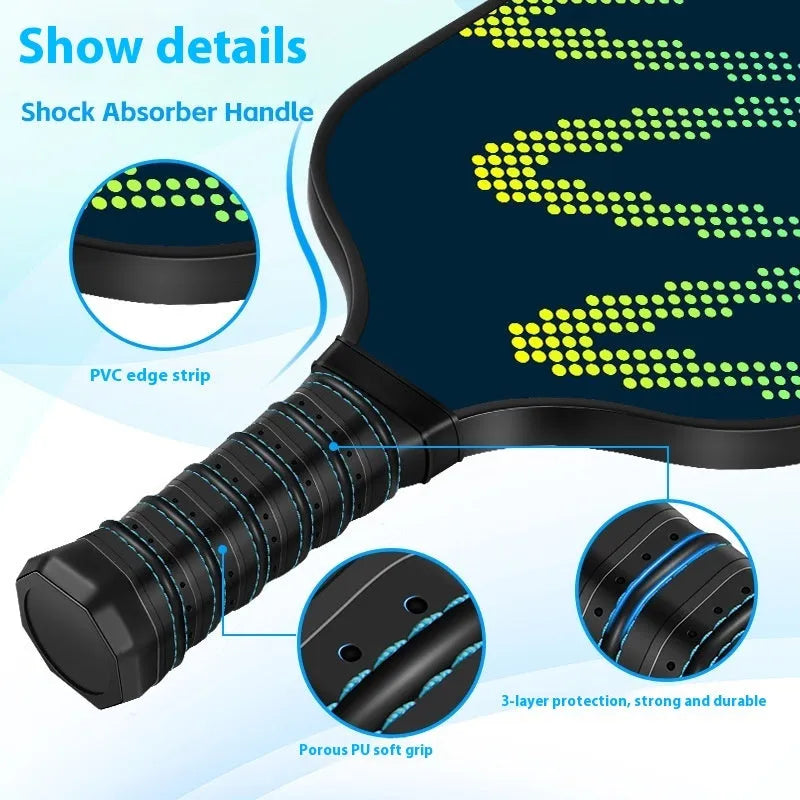 Fibreglass table tennis racket for outdoor sports with CZXPK00561 specification