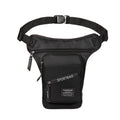 Men's outdoor cycling leg bag in waterproof nylon with crossbody strap
