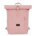 Women's expandable Oxford cloth backpack in black, roll size 50x35x12 cm