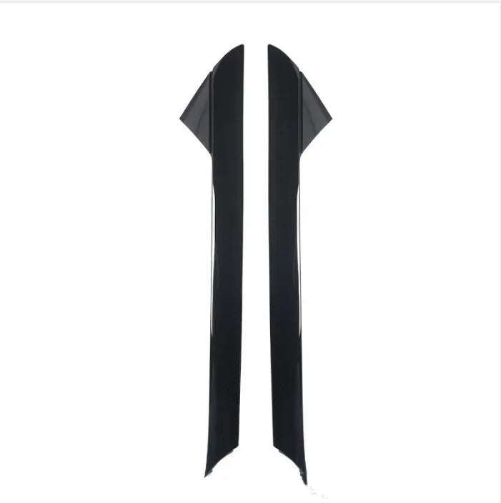 Black Ford front windshield trim panel set for BB5Z-7803144-AA or BB5Z-7803145-AA replacement