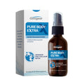 Googeer Body Care Oral Spray bottle with pump, 60ml net content, on a plain background.