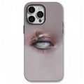 Dark heterochromatic spider design resin iPhone case for anti-fall protection on iPhone 11 to 16Promax models.