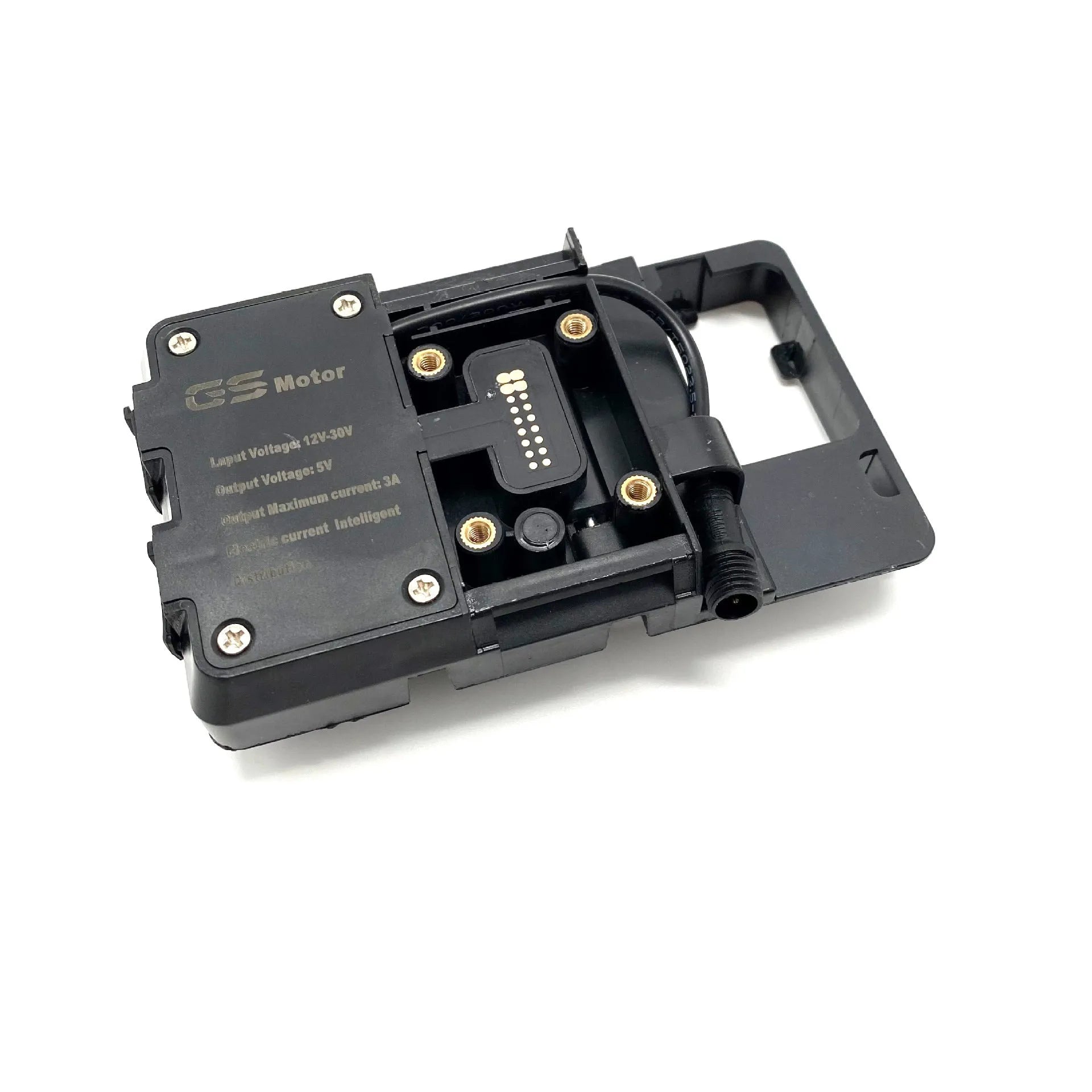 Black ABS plastic motorcycle phone navigation bracket for BMW R1200GS and R1250GS